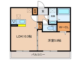 D-ROOM石丸の物件間取画像